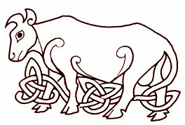 Celtic cow