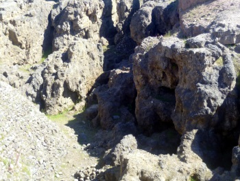 Open Caste Section of Great Orme Ancient Mines