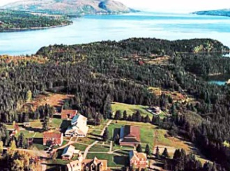 Aerial View Of Cape Breton Gaelic College