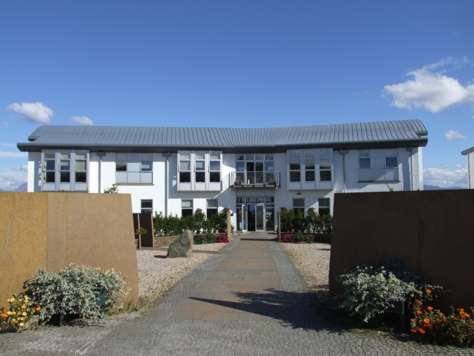 View of Sabhal Mòr Ostaig, Scotland’s Gaelic College