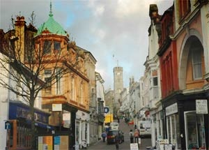 Lower Fore Street, Redruth, Cornwall now