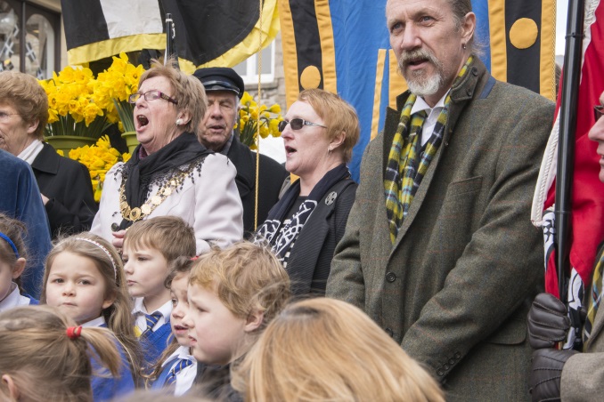 Singing Trelawny on St Pirans Day