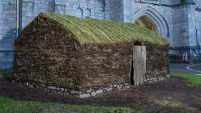 n Bothán - built on the grounds of University College Cork as part of the National Famine Commemoration. Picture from RTÉ