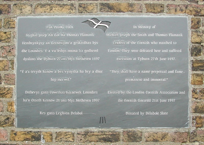 An Gof Plaque Blackheath