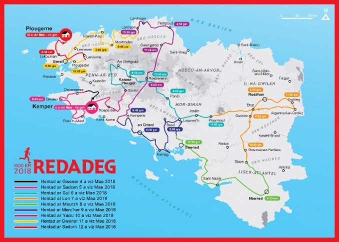 Ar Redadeg course