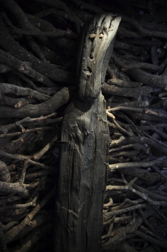 Ballachulish carved figure image from Museums of Scotland