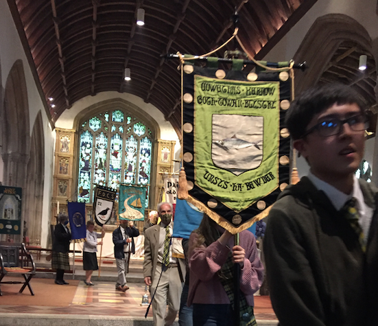 Banner procession