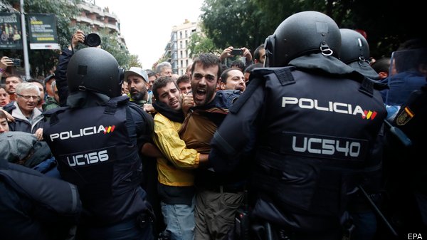 Catalans battle for right to vote