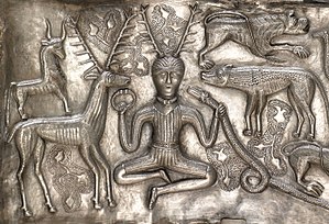 Cernunnos on the Gundestrup Cauldron