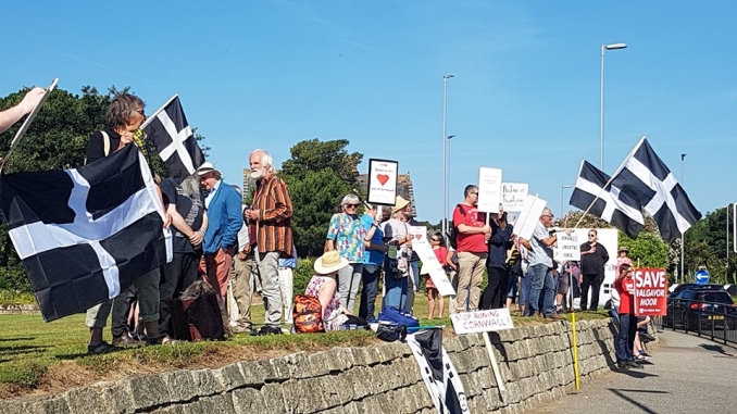 Cornwall Protesters 8