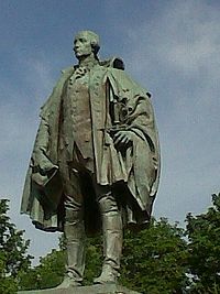 Cornwallis Statue that stood in Halifax Nova Scotia