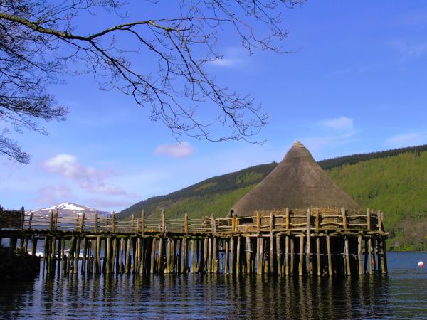 Crannog in Scotland