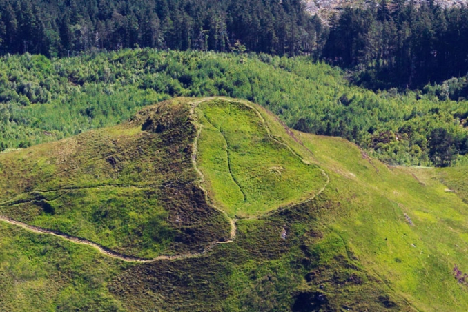 Dùn Deardail image from Forestry Commission Scotland website