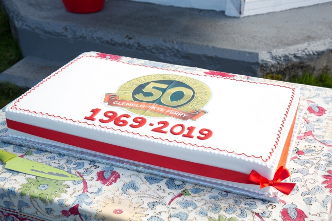 Glenelg - Skyferry birhday cake courtesy of The Original Glenelg-Skye Ferry facebook page