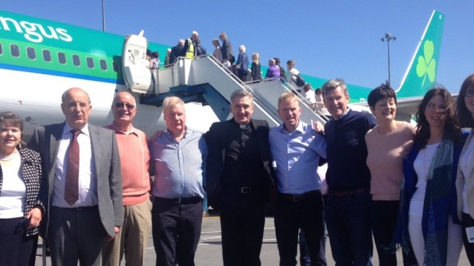 Group of Knock parishioners travelling to New York for the ceremony