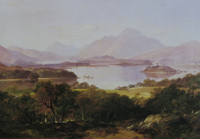 Horatio McCulloch View of Loch Lomond