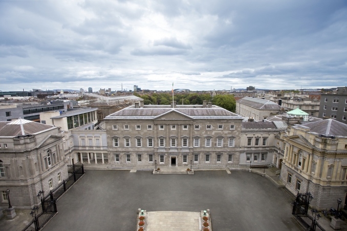 Houses of the Oireachtas - Leinster House Dublin