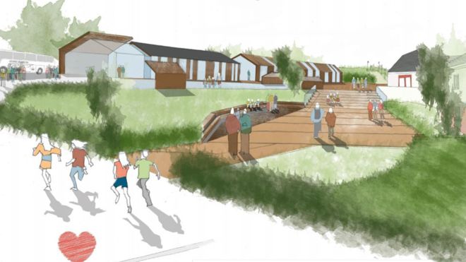 How Llangrannog centre may look in future