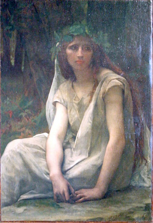 La Druidesse by Alexandre Cabanel (1823 - 1889)