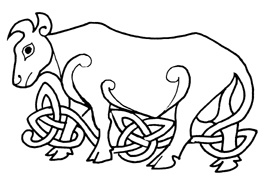 Celtic bovine image