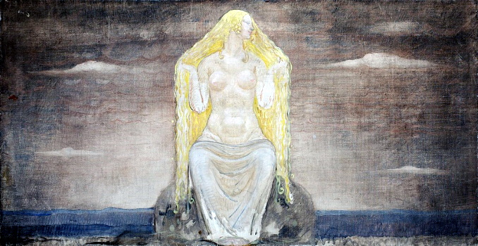 Freja (1905) by John Bauer (1882–1918)