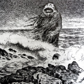 The Sea Troll by Theodor Severin Kittelsen