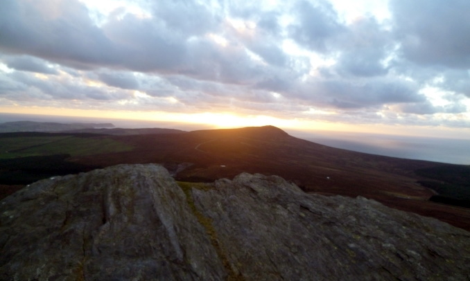 South Barrule (Manx: Baarool Jiass) on Isle of Man where annual Lugh ceremonies take place