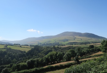 View of countryside from Manx Electric Railway