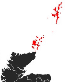 Map of Northern Isles
