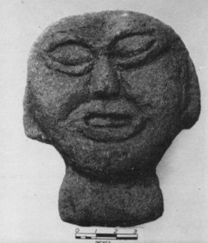 Beltane Stone Head