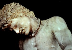 Torc on Dying Gaul sculpture