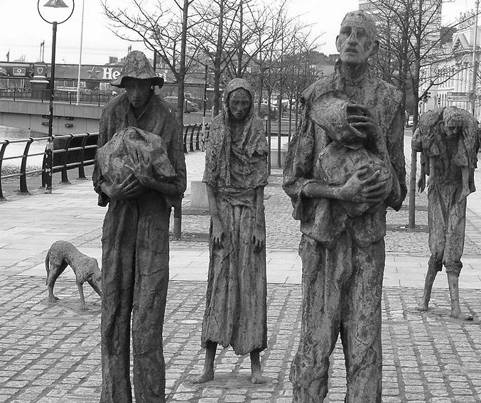 Famine Memorial Dublin