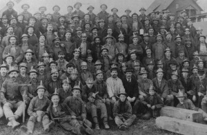 Photo D: Cornish miners in Michigan