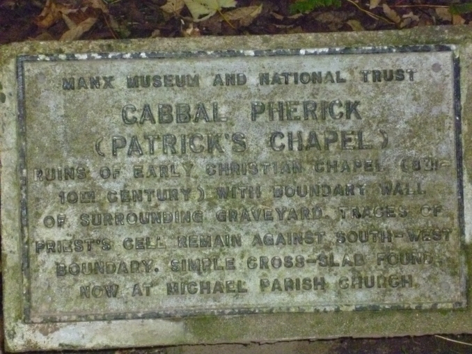 Patrick's Chapel, Glen Mooar