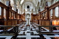 St Bride's Church interior