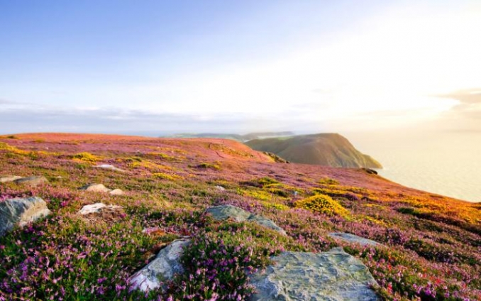 Isle of Man - Mannin coastal view