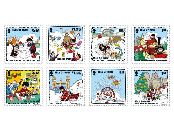 Isle of Man Beano stamps