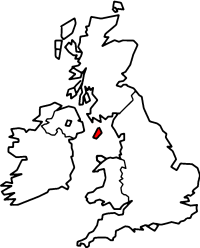 Isle of Man location within the British and Irish archipelago