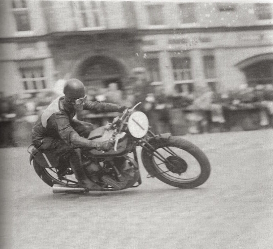 Jimmie Guthrie in action