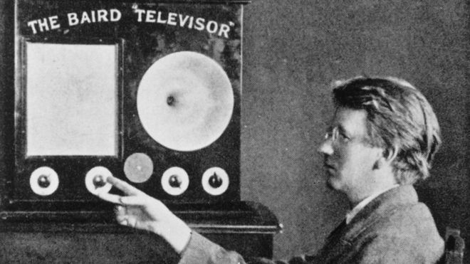 John Logie Baird. Image from Science Photo Library.