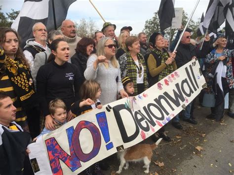 Kernow Border Protest