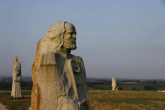 La Vallee des Saints. Image from Tourism Bretagne.