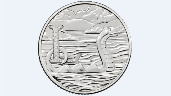 Loch Ness Monster on new coin