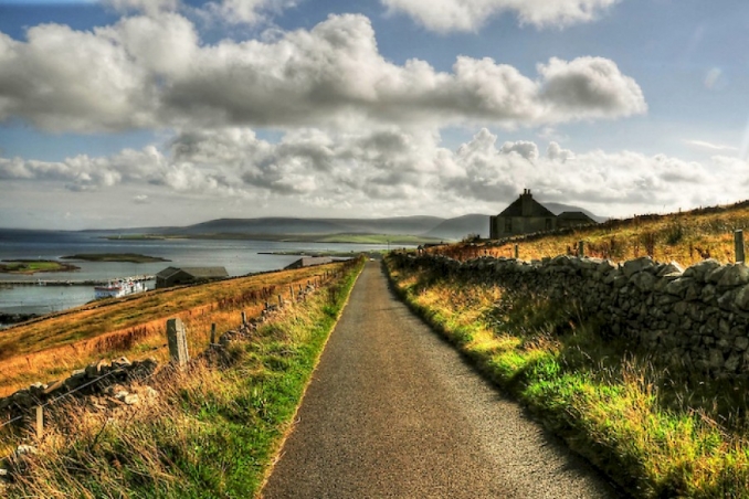 Looking towards Hoy from Brinkies Brae Orkney picture from Visit Orkney