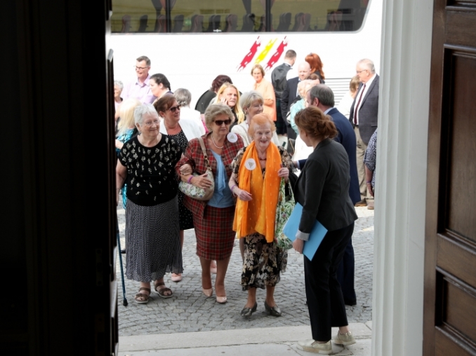 Magdalene Reception. Image from Áras an Uachtaráin website