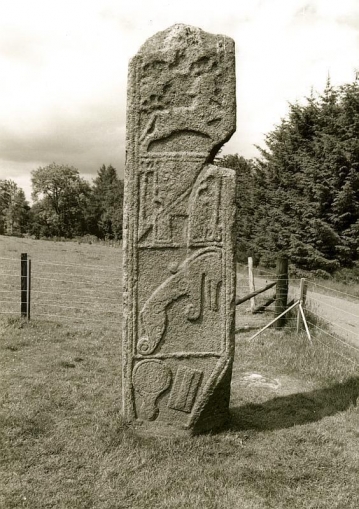 Pictish standing stone known as Maiden Stone