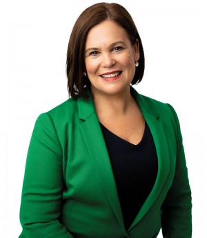 Mary Lou McDonald Leader of Sinn Féin and Teachta Dála for the Dublin Central constituency