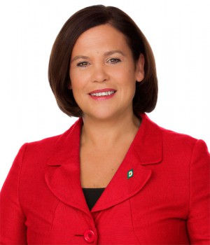 Mary Lou McDonald TD for Dublin Central, Vice President of Sinn Féin