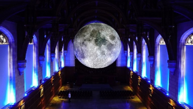 Museum of the Moon by Luke Jerram