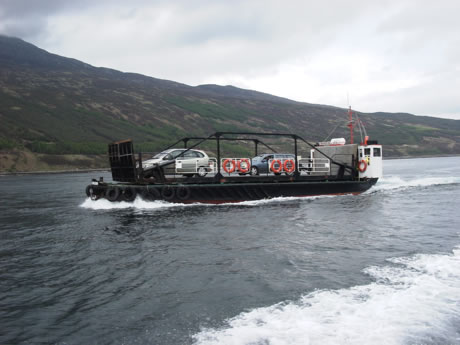 MV Glenachulish courtesy of Glenelg - Skyferry website.